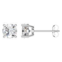 EA-6465 White Gold Earrings SET - Main View