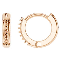 EA-7494 Rose Gold Earrings UNSET - Main View