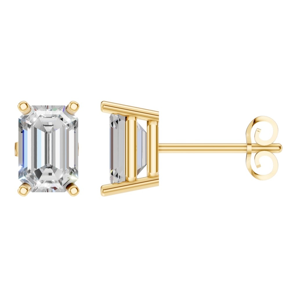 EA-7845 Yellow Gold Earrings SET - Main View