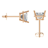 EA-7845 Rose Gold Earrings SET - BACK