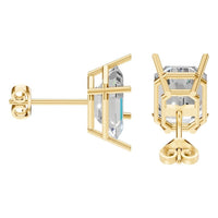 EA-7845 Yellow Gold Earrings SET - Side View