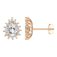 EA-8106 Rose Gold Earrings SET - Main View