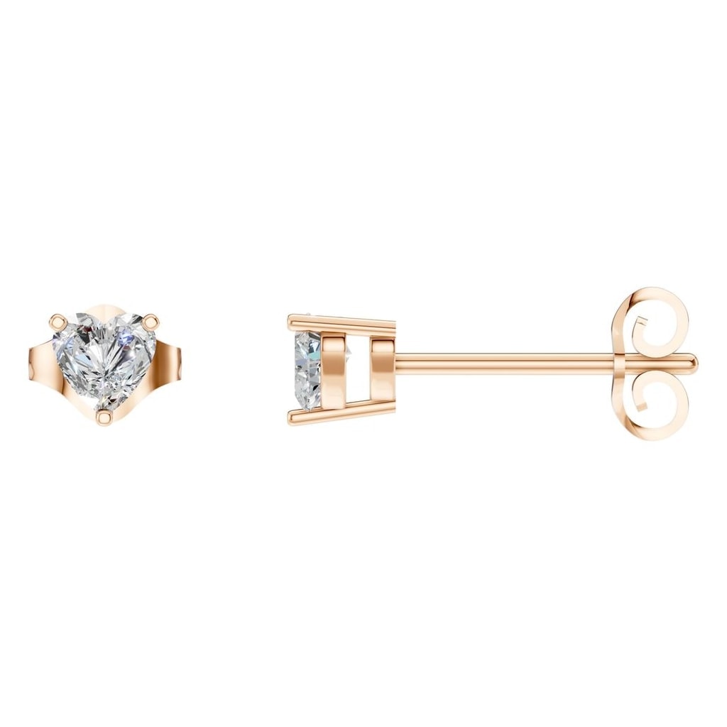 EA-8133 Rose Gold Earrings SET - Main View
