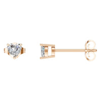 EA-8133 Rose Gold Earrings SET - Main View