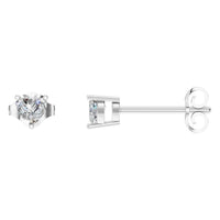 EA-8133 White Gold Earrings SET - Main View