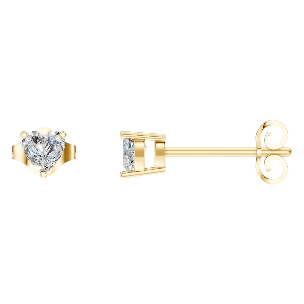 EA-8133 Yellow Gold Earrings SET - Main View