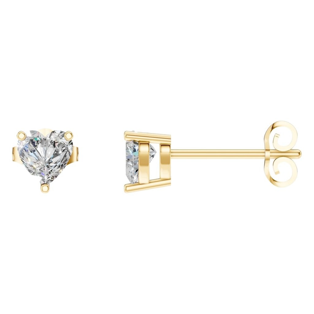 EA-8133 Yellow Gold Earrings SET - Main View
