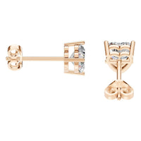 EA-8133 Rose Gold Earrings SET - Side View