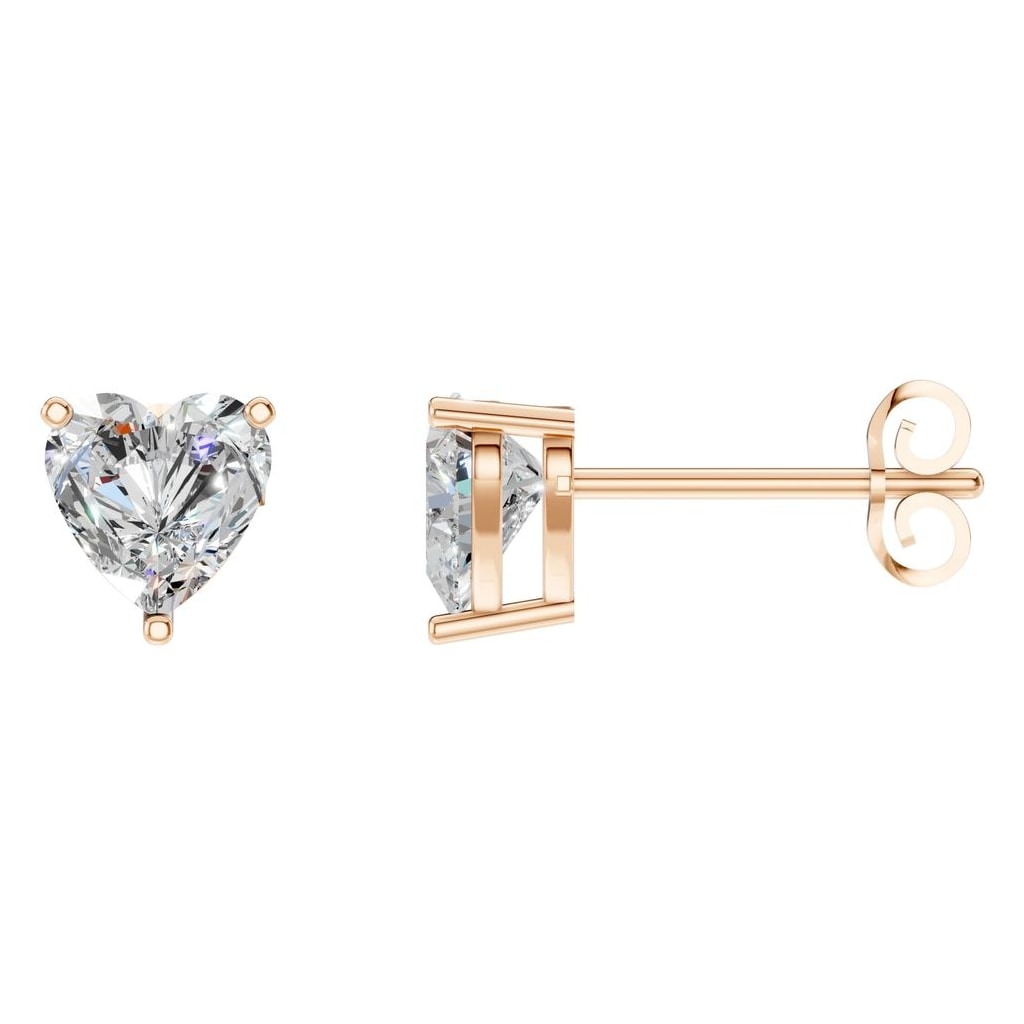 EA-8133 Rose Gold Earrings SET - Main View