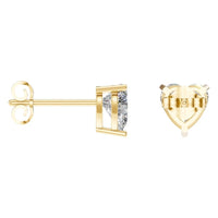 EA-8133 Yellow Gold Earrings SET - ANGLE