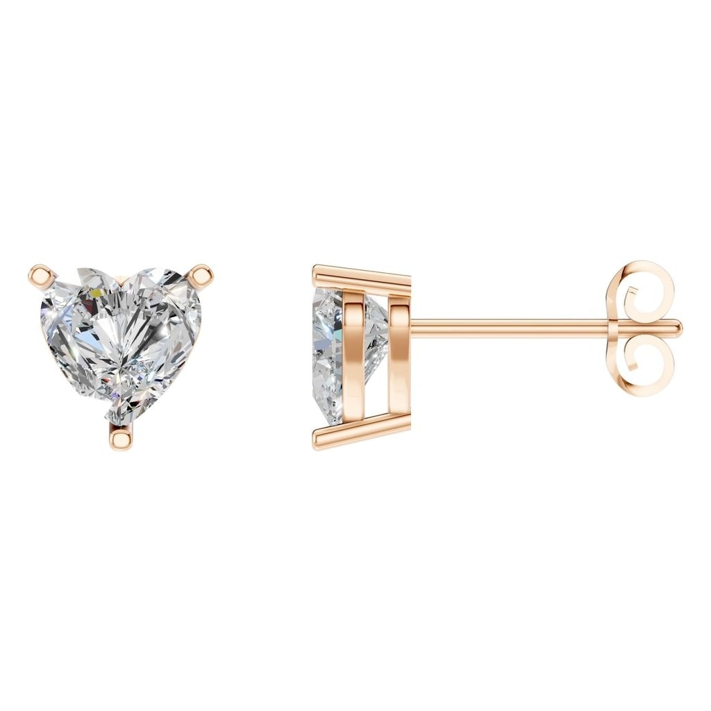 EA-8133 Rose Gold Earrings SET - Main View