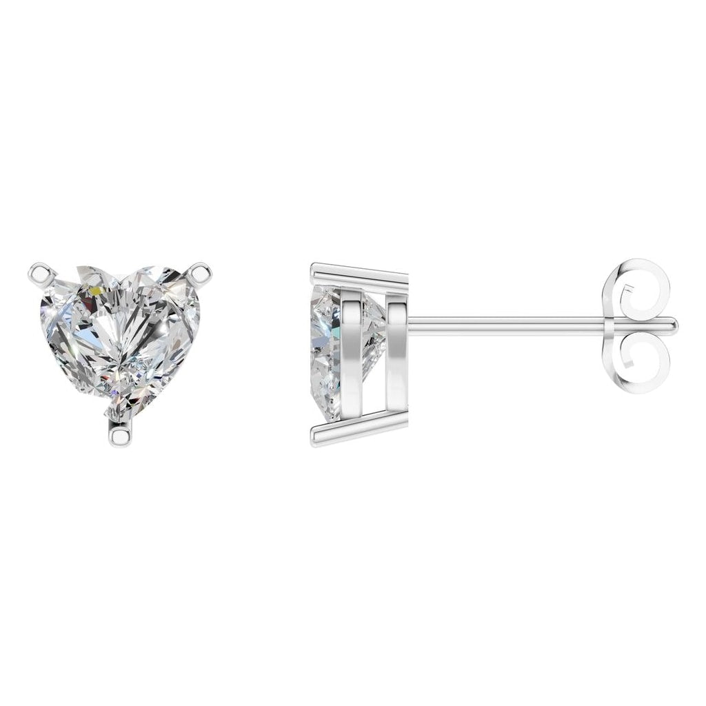 EA-8133 White Gold Earrings SET - Main View