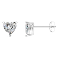 EA-8133 White Gold Earrings SET - Main View