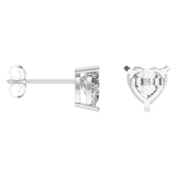 EA-8133 White Gold Earrings SET - ANGLE