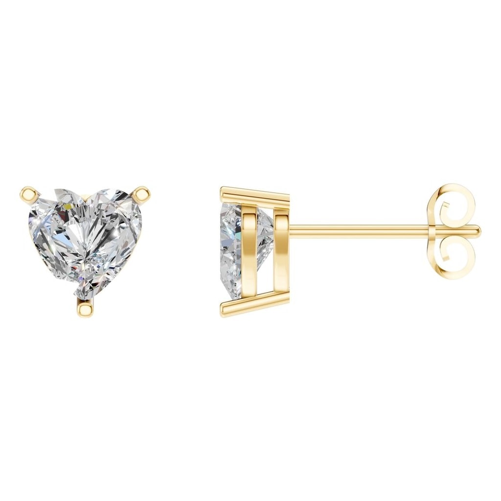 EA-8133 Yellow Gold Earrings SET - Main View