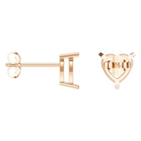EA-8133 Rose Gold Earrings UNSET - ANGLE