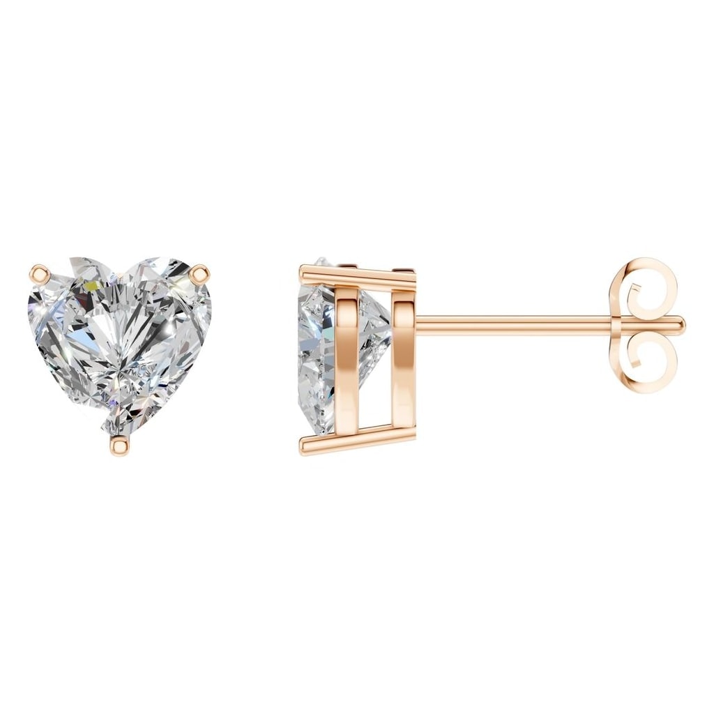 EA-8133 Rose Gold Earrings SET - Main View