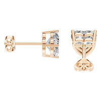 EA-8133 Rose Gold Earrings SET - Side View