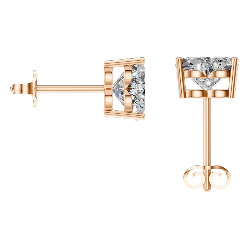EA-8133 Rose Gold Earrings SET - BACK