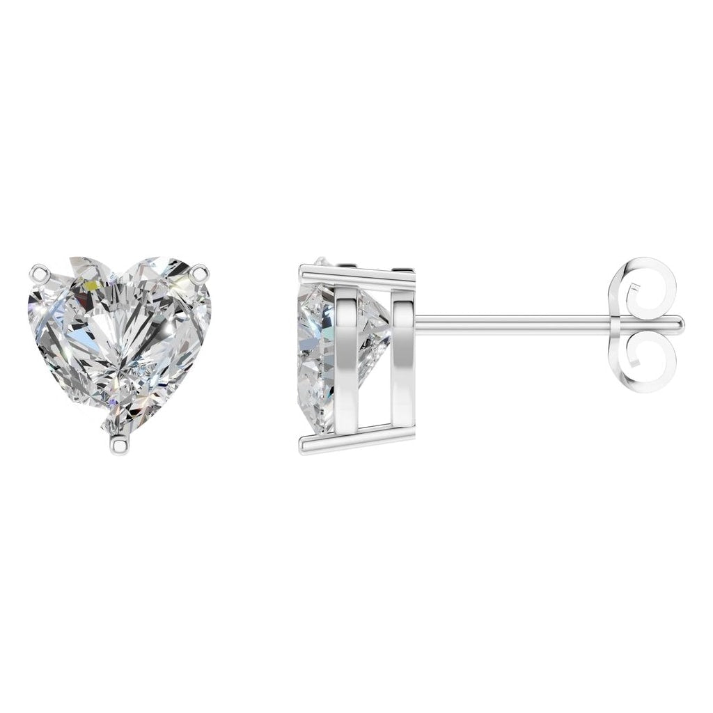EA-8133 White Gold Earrings SET - Main View