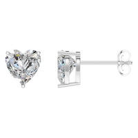 EA-8133 White Gold Earrings SET - Main View