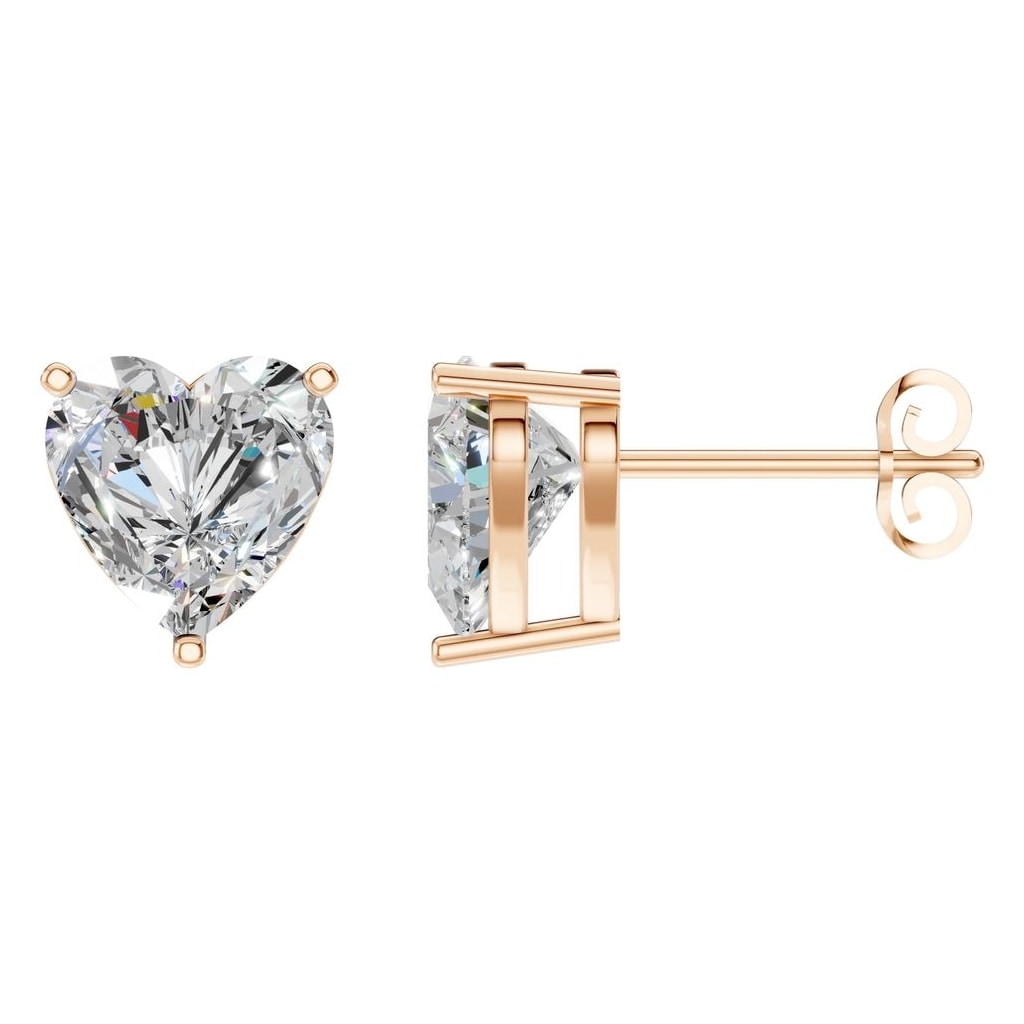 EA-8133 Rose Gold Earrings SET - Main View