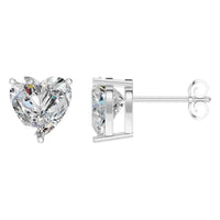 EA-8133 White Gold Earrings SET - Main View