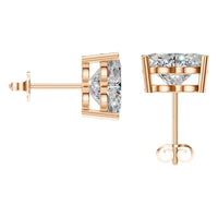 EA-8133 Rose Gold Earrings SET - BACK