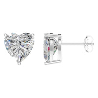 EA-8133 White Gold Earrings SET - Main View