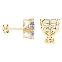 EA-8133 Yellow Gold Earrings SET - Side View