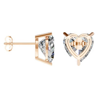 EA-8133 Rose Gold Earrings SET - ANGLE