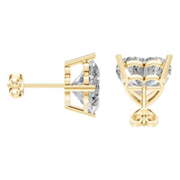 EA-8133 Yellow Gold Earrings SET - Side View