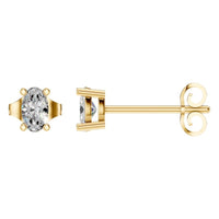 EA-8196 Yellow Gold Earrings SET - Main View