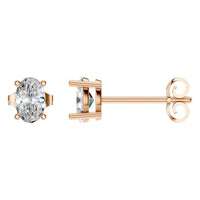 EA-8196 Rose Gold Earrings SET - Main View