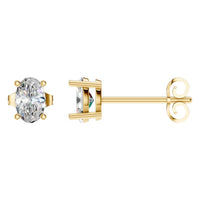 EA-8196 Yellow Gold Earrings SET - Main View