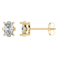 EA-8196 Yellow Gold Earrings SET - Main View