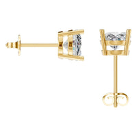 EA-8196 Yellow Gold Earrings SET - BACK