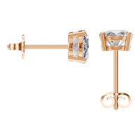 EA-8196 Rose Gold Earrings SET - BACK