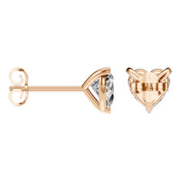 EA-8975 Rose Gold Earrings SET - ANGLE