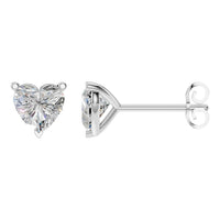 EA-8975 White Gold Earrings SET - Main View