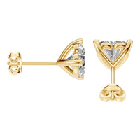 EA-8975 Yellow Gold Earrings SET - Side View