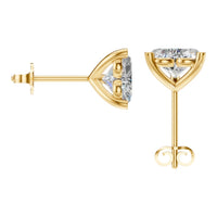 EA-8975 Yellow Gold Earrings SET - BACK