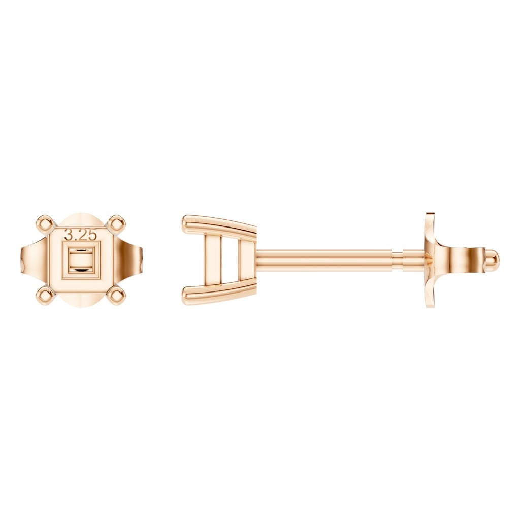 EA-9910 Rose Gold Earrings UNSET - Main View