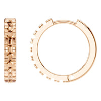 EA-9913 Rose Gold Earrings UNSET - Main View