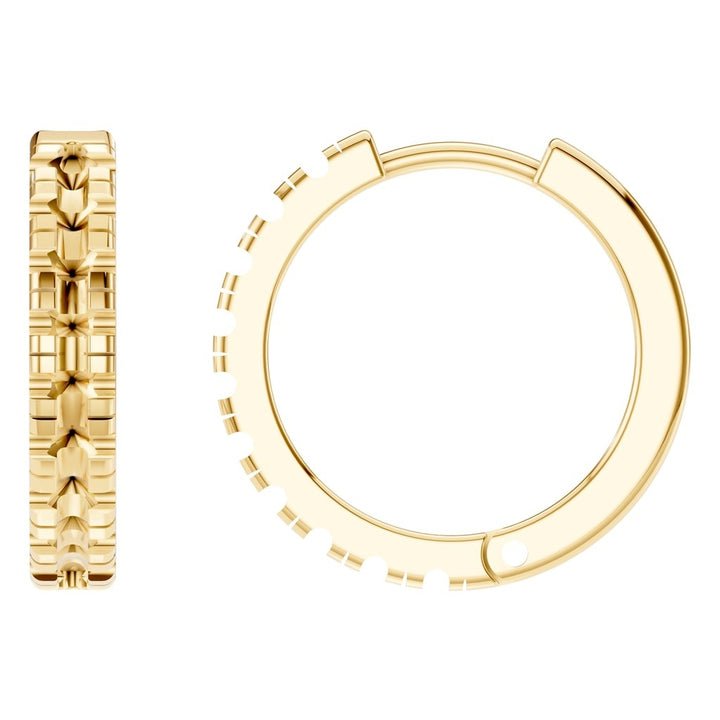 Hoop Earrings Mounting - Round 1.6mm