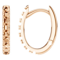 EA-9914 Rose Gold Earrings UNSET - Main View