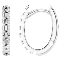 EA-9914 White Gold Earrings UNSET - Main View