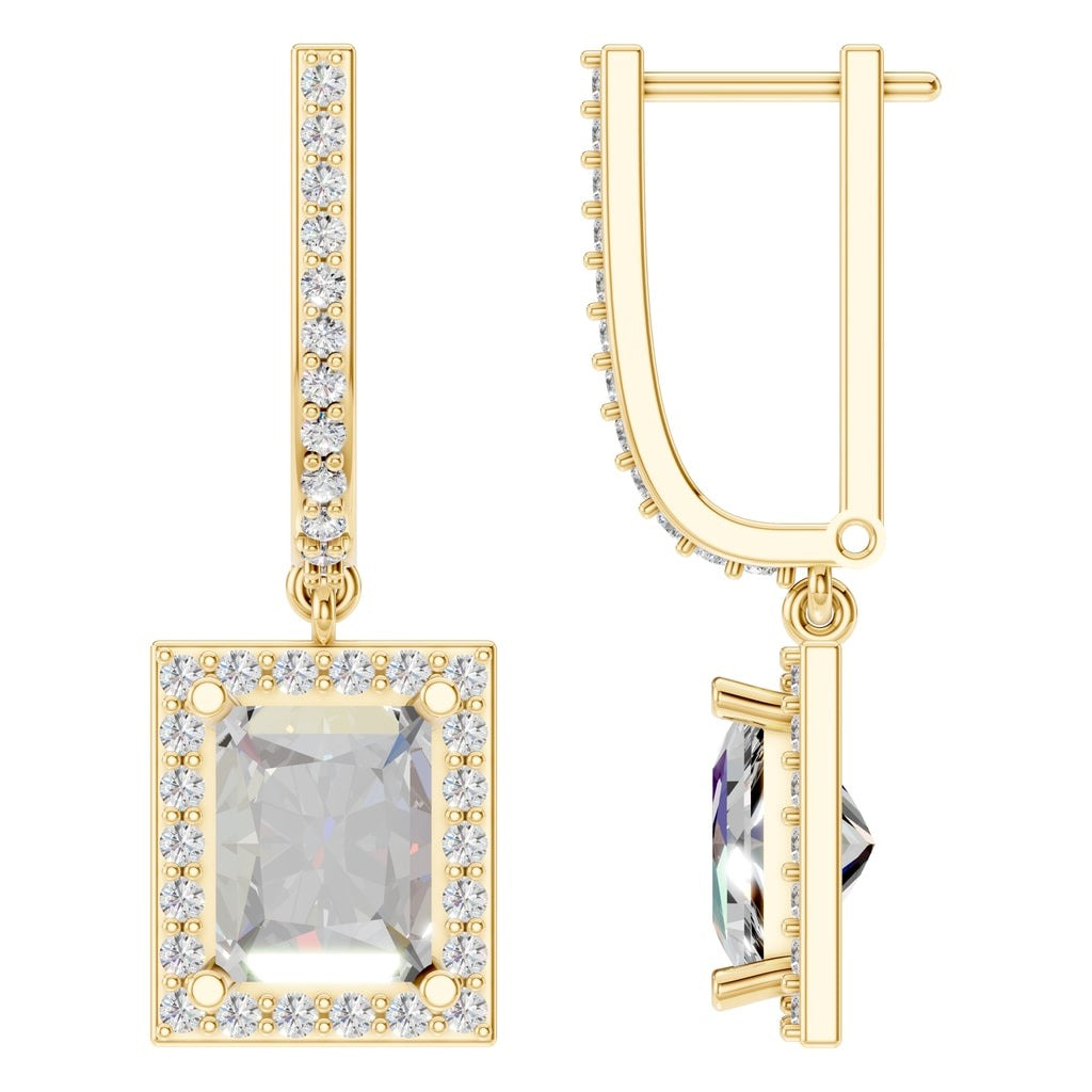 EA-9915 Yellow Gold Earrings SET - Main View