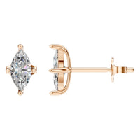 EA-9917 Rose Gold Earrings SET - Main View