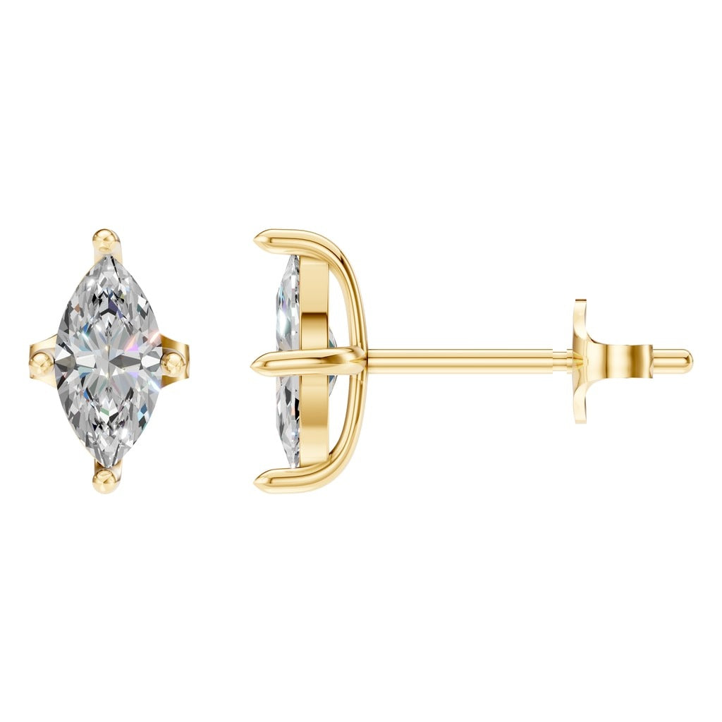 EA-9917 Yellow Gold Earrings SET - Main View